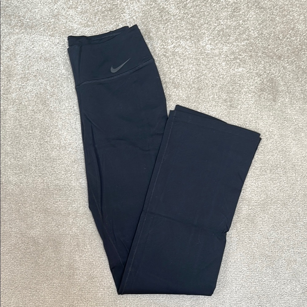 Nike Straight Leg Dri-fit Black Pants, S